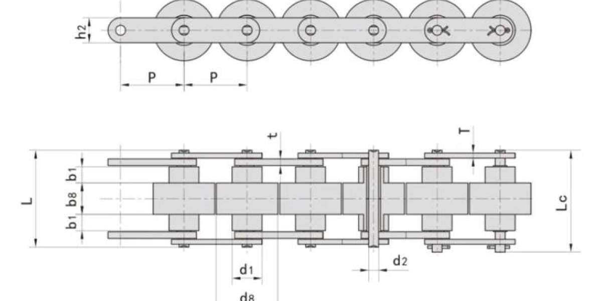 cottered roller chain maintenance involved in the specific content